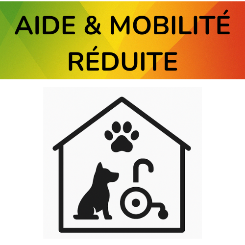 Aide et mobilité réduite – Debby Animaux Services